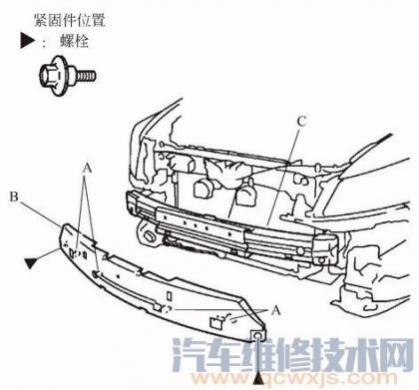 汽车的前保险杠怎么拆,汽车前保险杠拆卸步骤