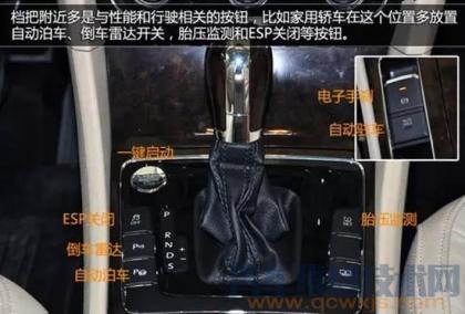 奥迪a8车内按键说明,奥迪车按钮图解法