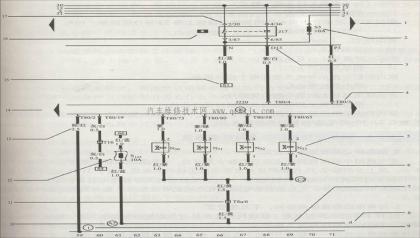 大众电路图识读精通,大众车系电路图的识读与使用