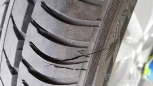 轮胎开裂了还能用吗,车轮胎裂开了还能用吗