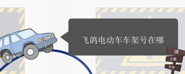 飞鸽电动车车架号在哪里,飞鸽电动车车架号在哪个位置