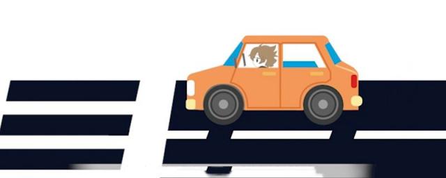 高速路上的锯齿车道是什么意思?,高速锯齿道路是什么意思