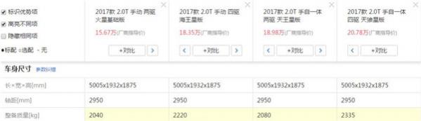 上汽大通d90整车质量多重,大通d90油耗多少