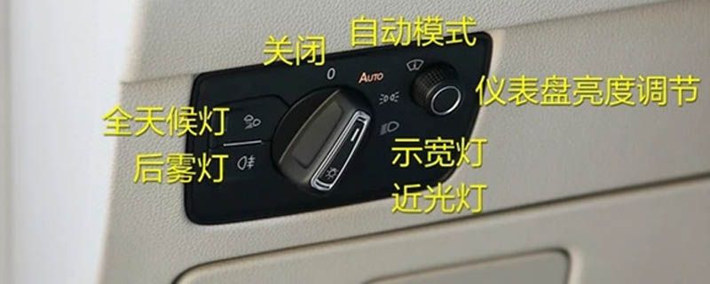 夜间开车怎么使用灯光,夜间行车开什么灯图标