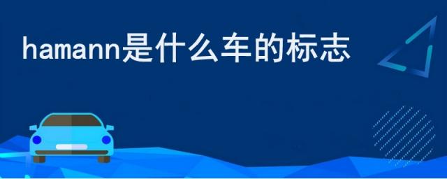 hamann是什么车的标志多少钱,hollmann是什么车