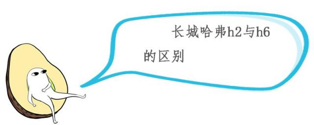长城哈弗h2与h6的区别对比,哈弗h2和h6