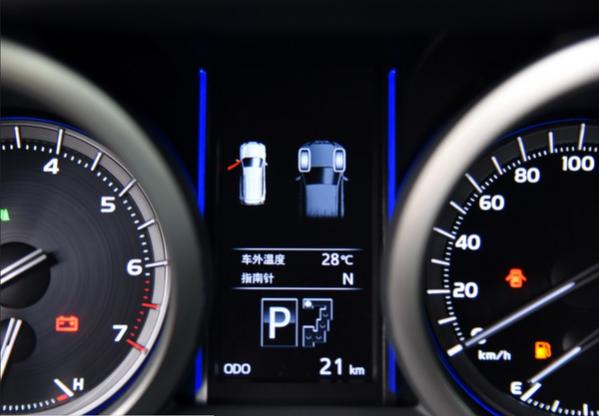 丰田普拉多仪表盘图标大全,普拉多仪表盘符号图解,普拉多仪表盘符号图解