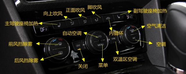 大众凌渡中控按键图解,凌渡中控台按钮图解