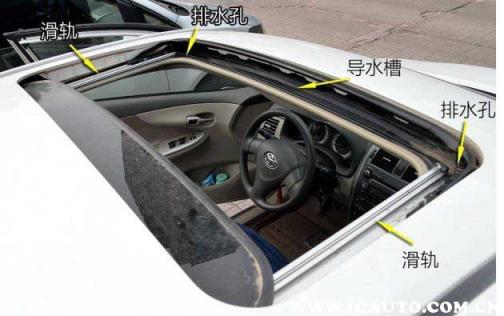 汽车天窗漏水怎么修理,长安天窗漏水咋样去解决